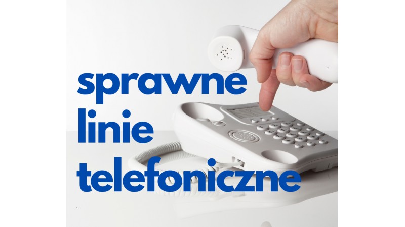 telefon stacjonarny (mat. UM Cieszyn)
